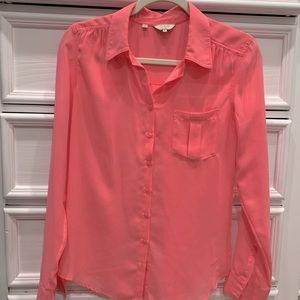 Hot pink blouse